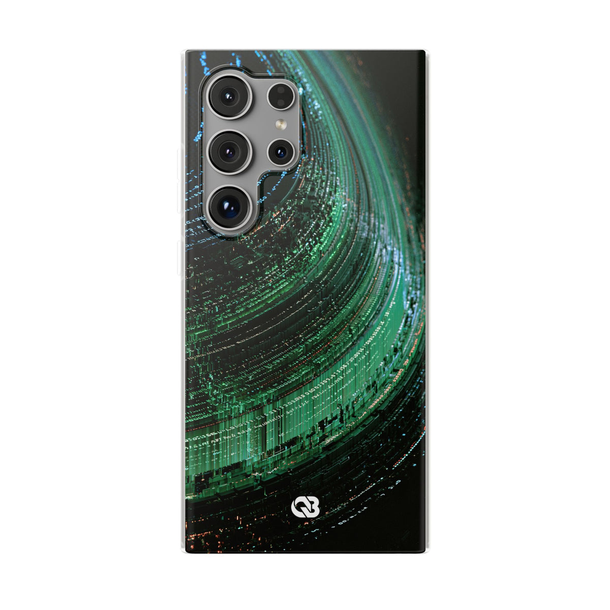 Orbital Data Stream · Lite Phone Case for Samsung · Green