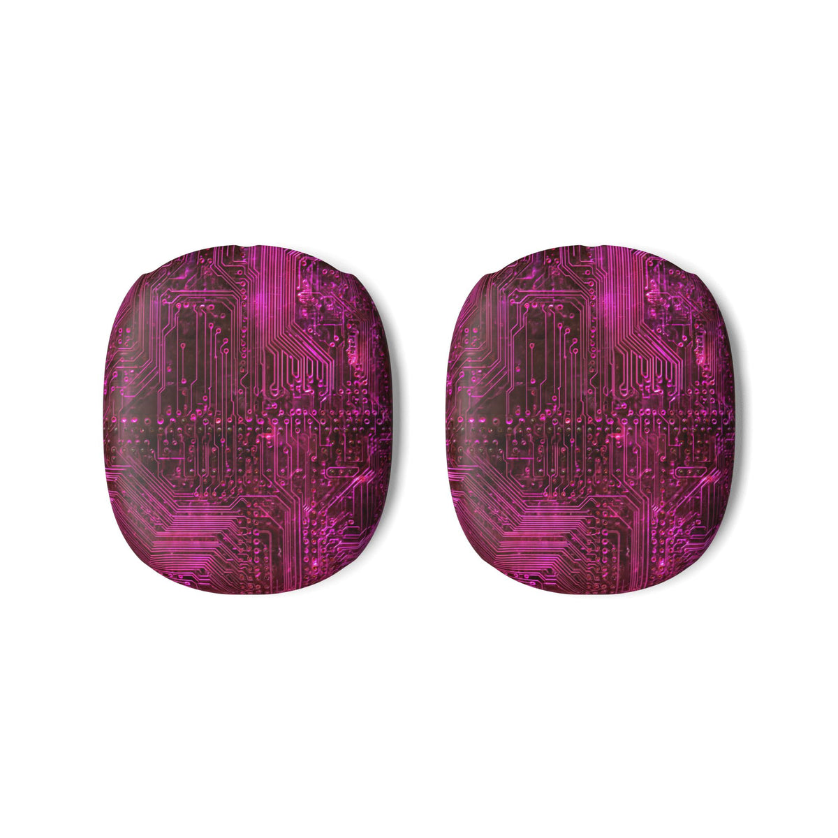 Magenta Circuit Trace · Hard Case for AirPods Max · Pink
