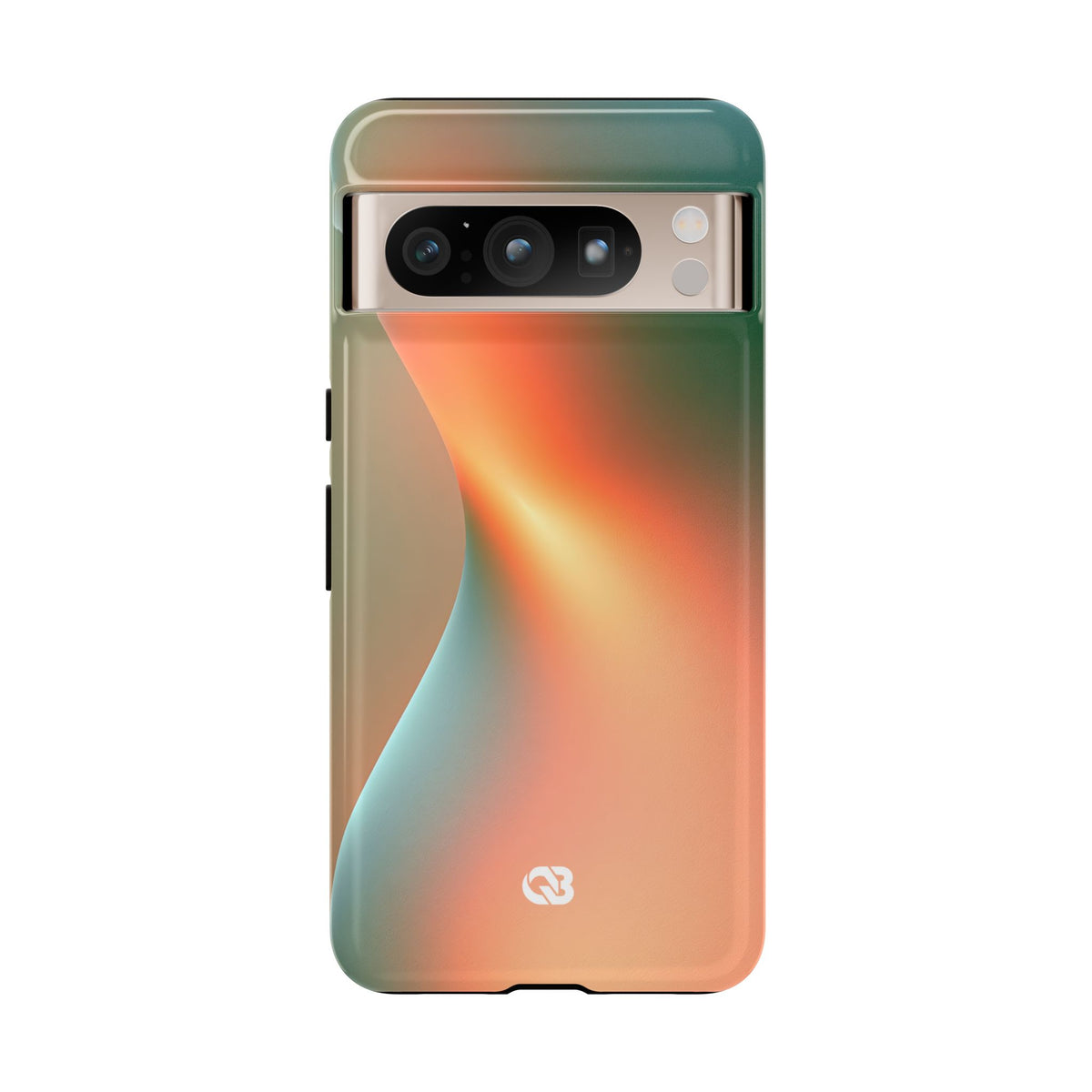 Radiant Contour · Tough Phone Case for Pixel ·  Orange