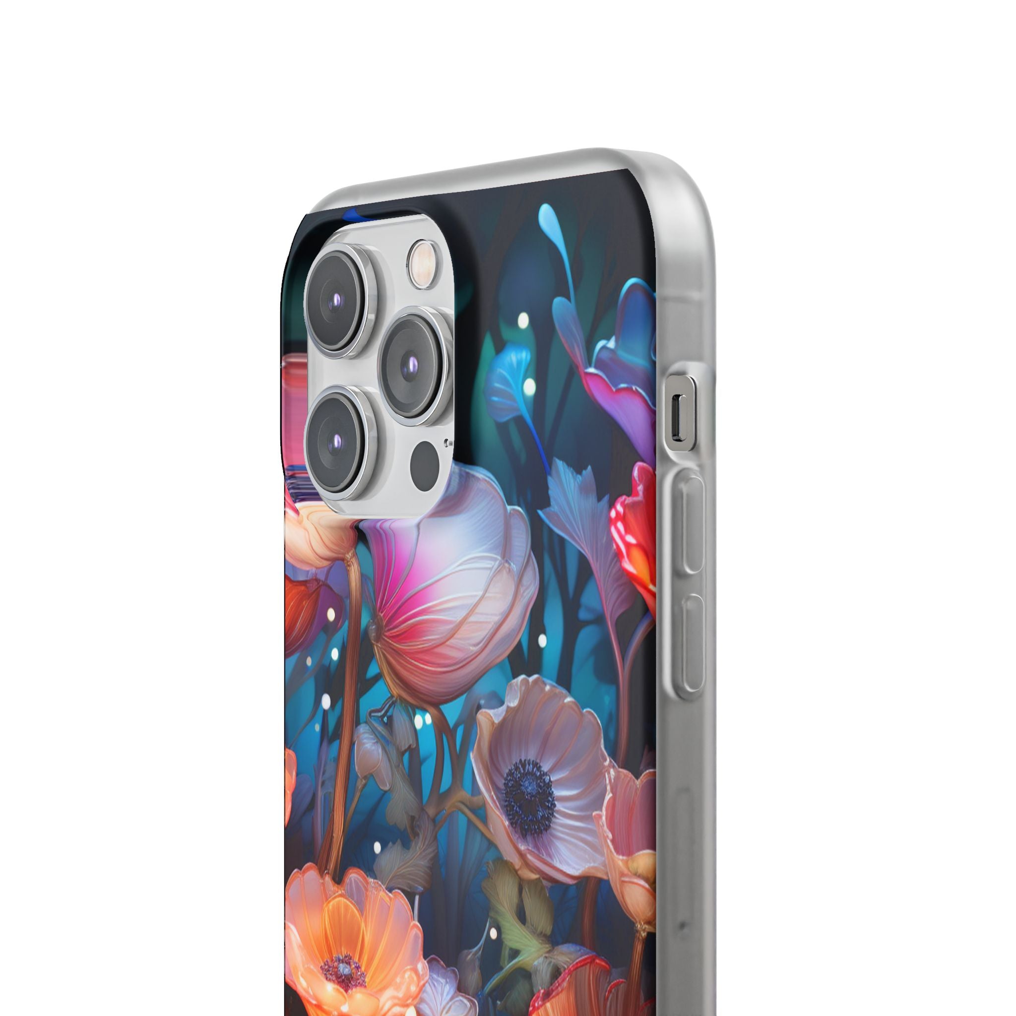 Luminous Poppy Glade · Soft Coque de téléphone pour iPhone