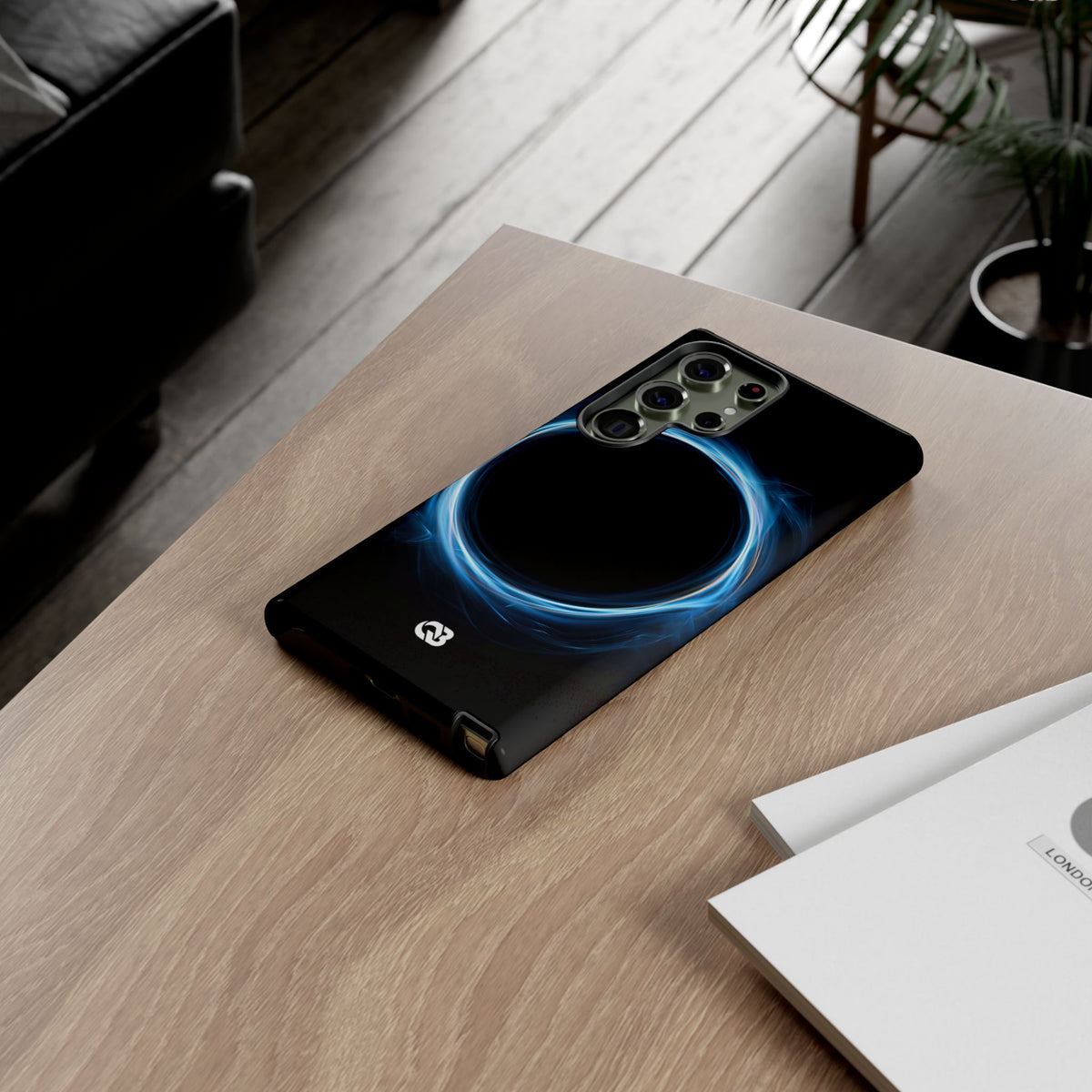 Luminous Corona · Tough Phone Case for Samsung · Blue
