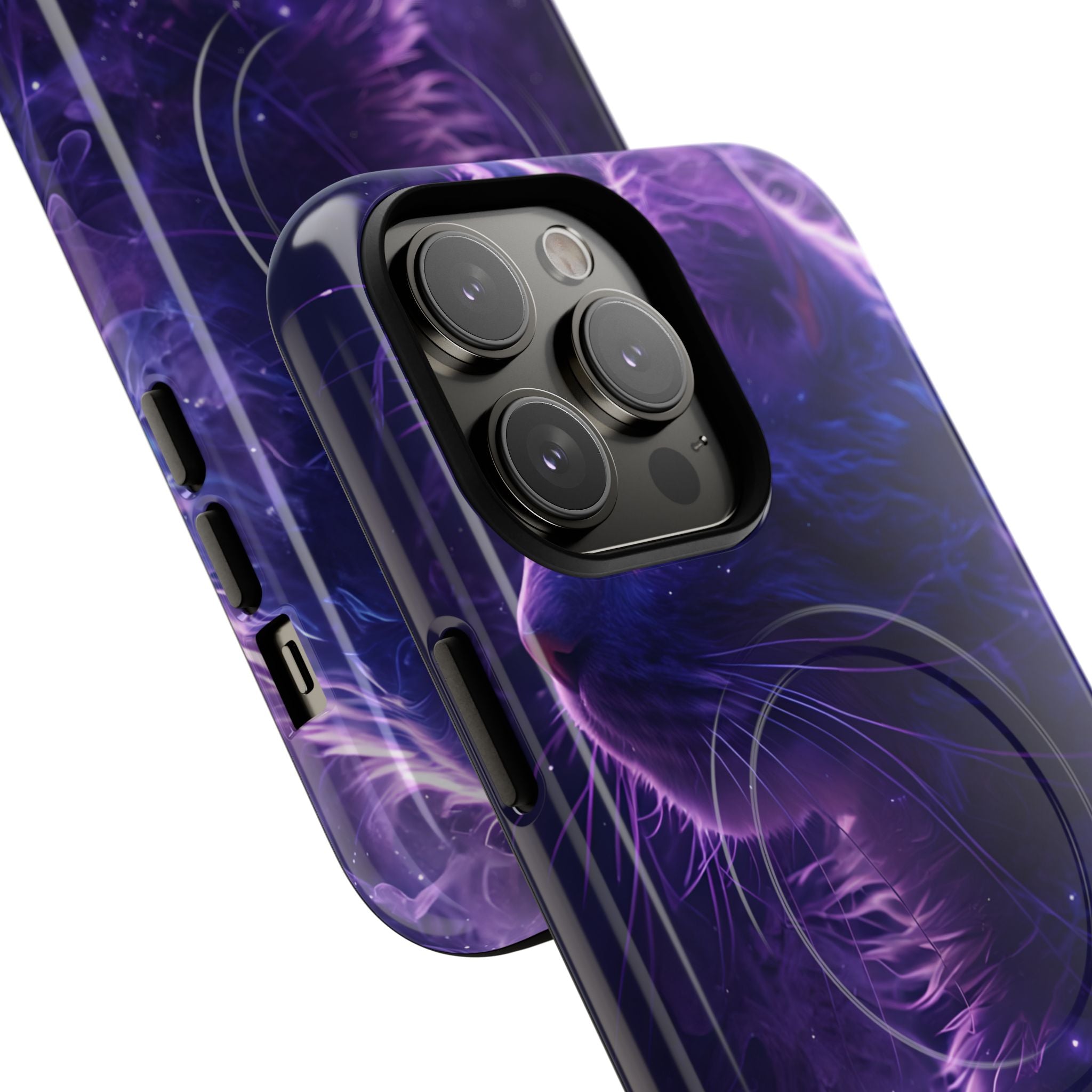 Purple Void Feline · Tough+ Custodia per iPhone · Magsafe