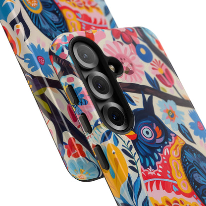 Owl Bloom Samsung S25 Case - Tough