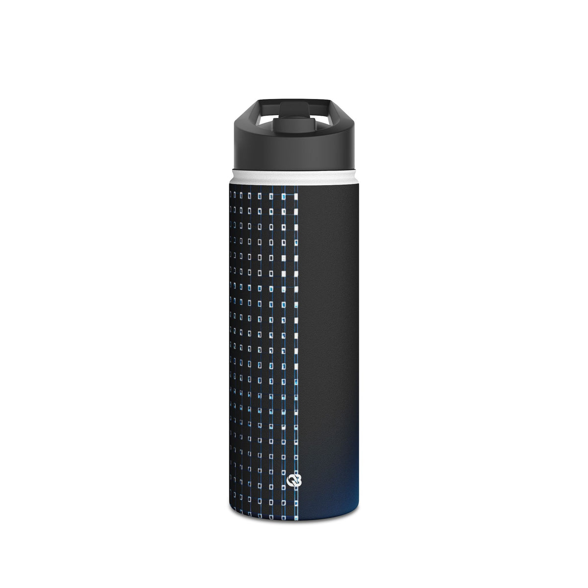 Luminous Meridian · Insulated Water Bottle · Black