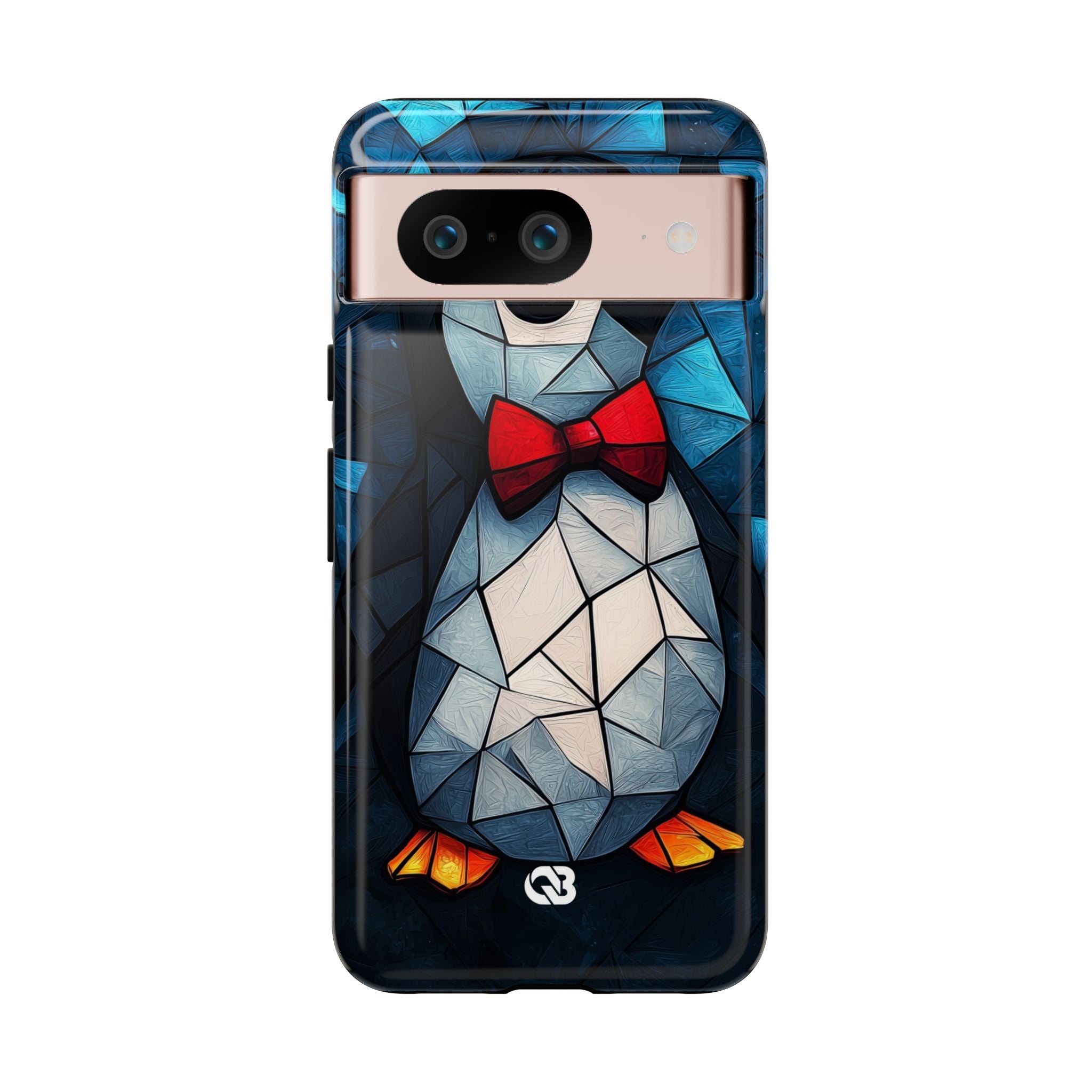 Mosaikk Sløyfe Pingvin · Tough Phone Case for Google Pixel