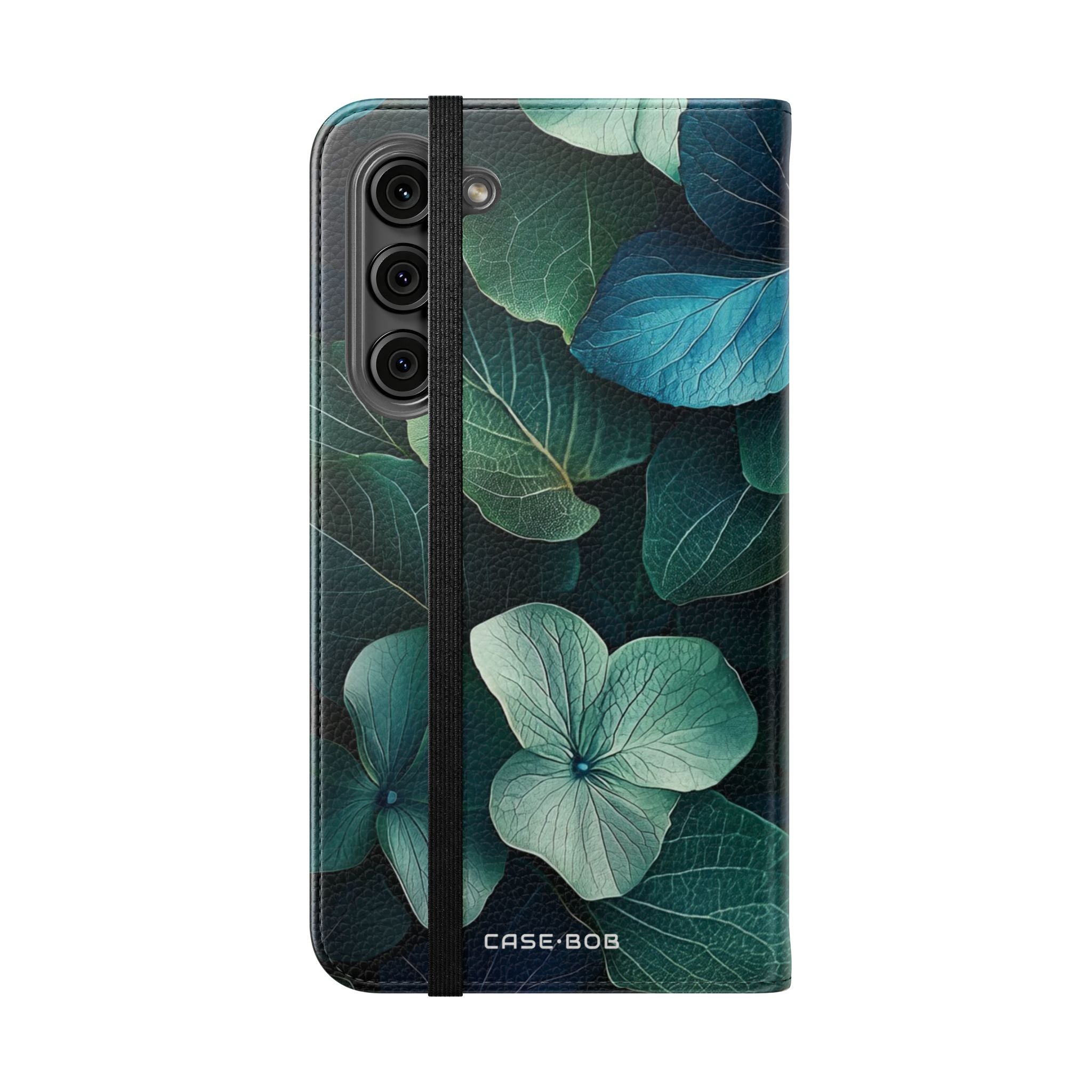 Teal Bloom - Samsung S23+ Case - Lompakko
