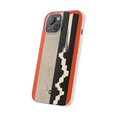 Orange Lite Phone Case for iPhone - Orange Monolith Rift