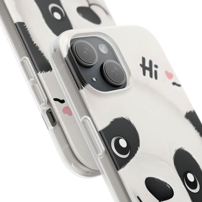 Panda Glow iPhone 15 Case - Soft
