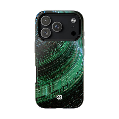 Orbital Data Stream · Tough 2.0 Magnetic Phone Case for iPhone · Green