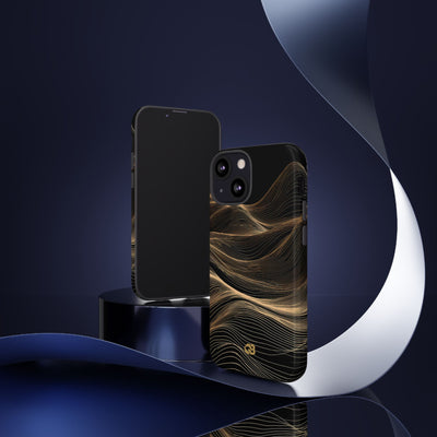 Gilded Ridge · Tough Phone Case for iPhone · Black