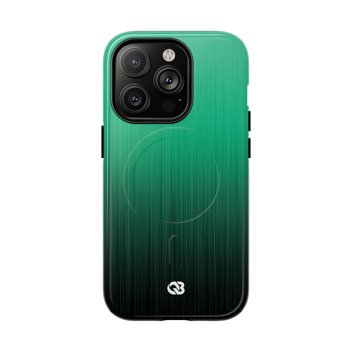 Emerald Cascade · Tough 2.0 Magnetic Phone Case for iPhone · Green