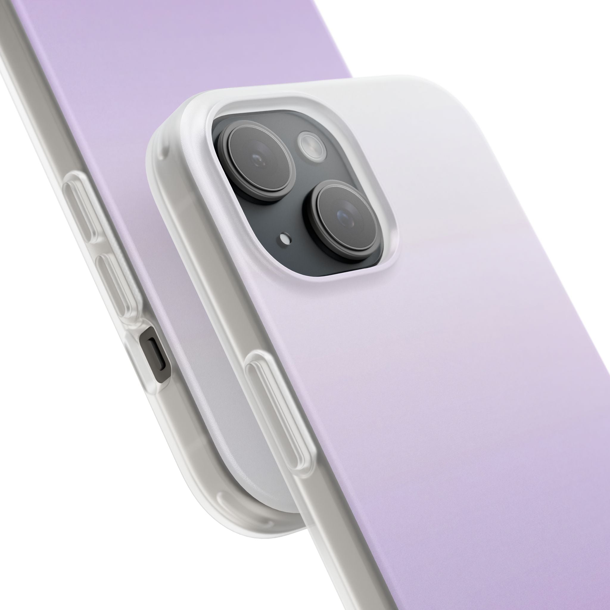 Purple Lite Phone Case for iPhone - Frosted Lavender Fade