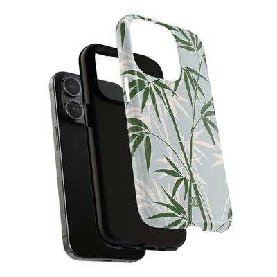 Green Tough 2.0 Magsafe Phone Case for iPhone - Kyoto Bamboo Canopy
