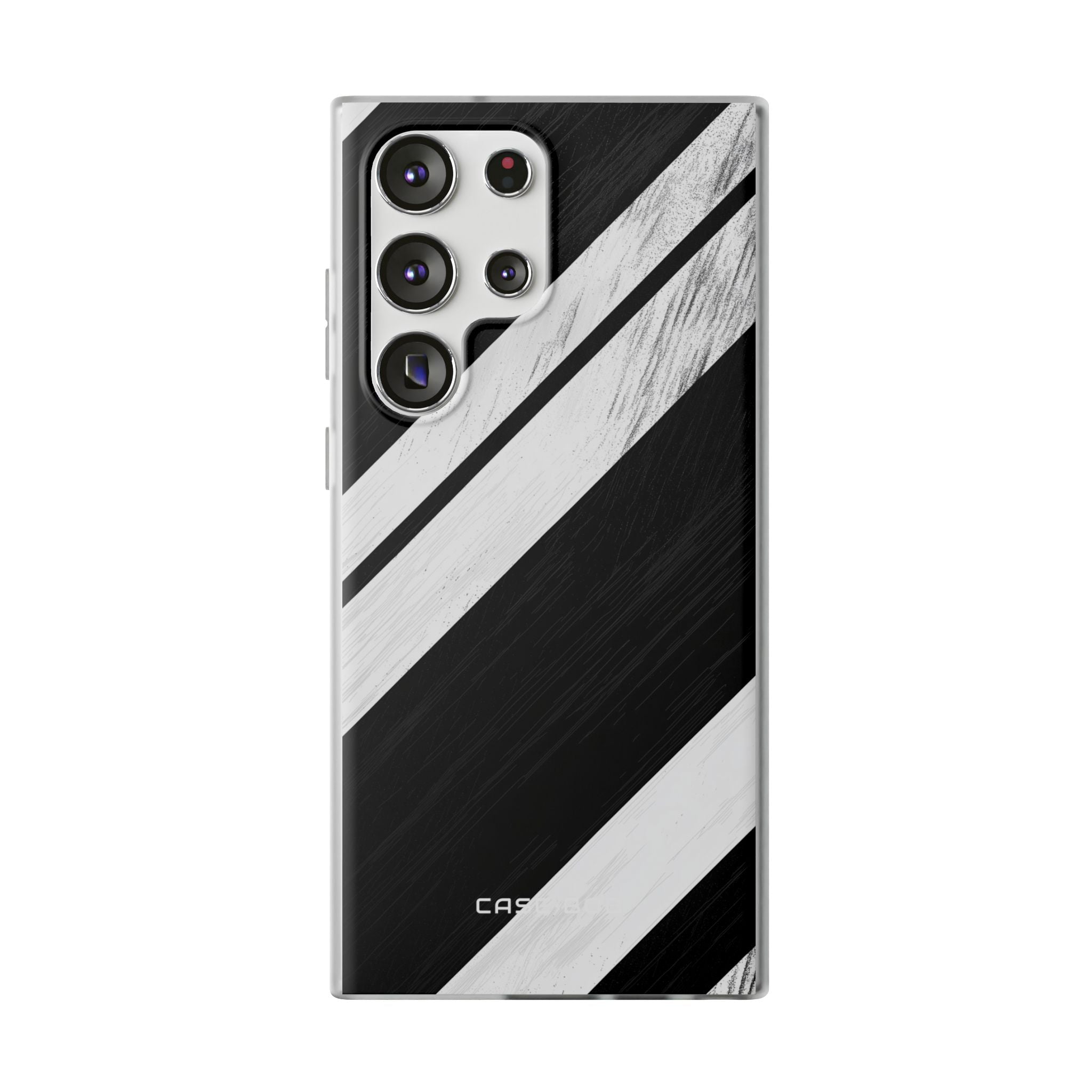 Distressed Stripe Motion Samsung S23 Ultra Case - Soft