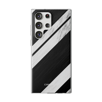 Distressed Stripe Motion Samsung S23 Ultra Case - Soft