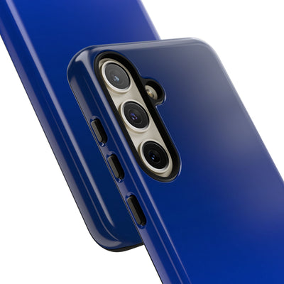 Blue Tough Phone Case for Samsung - Cobalt Depth Shift