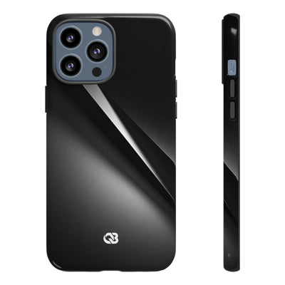 Obsidian Ridge · Tough Phone Case for iPhone · Black