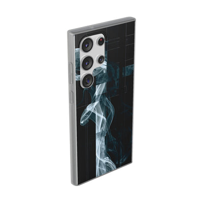 Black Lite Phone Case for Samsung - Arctic Vapor Grid