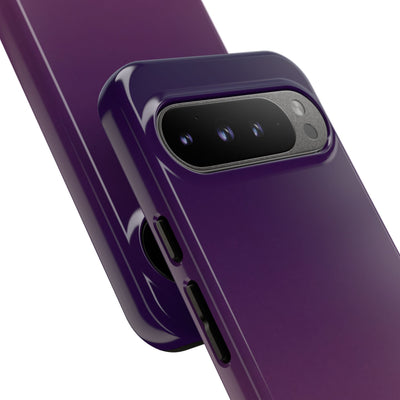 Purple Tough Phone Case for Google Pixel - Nocturnal Plum Fade