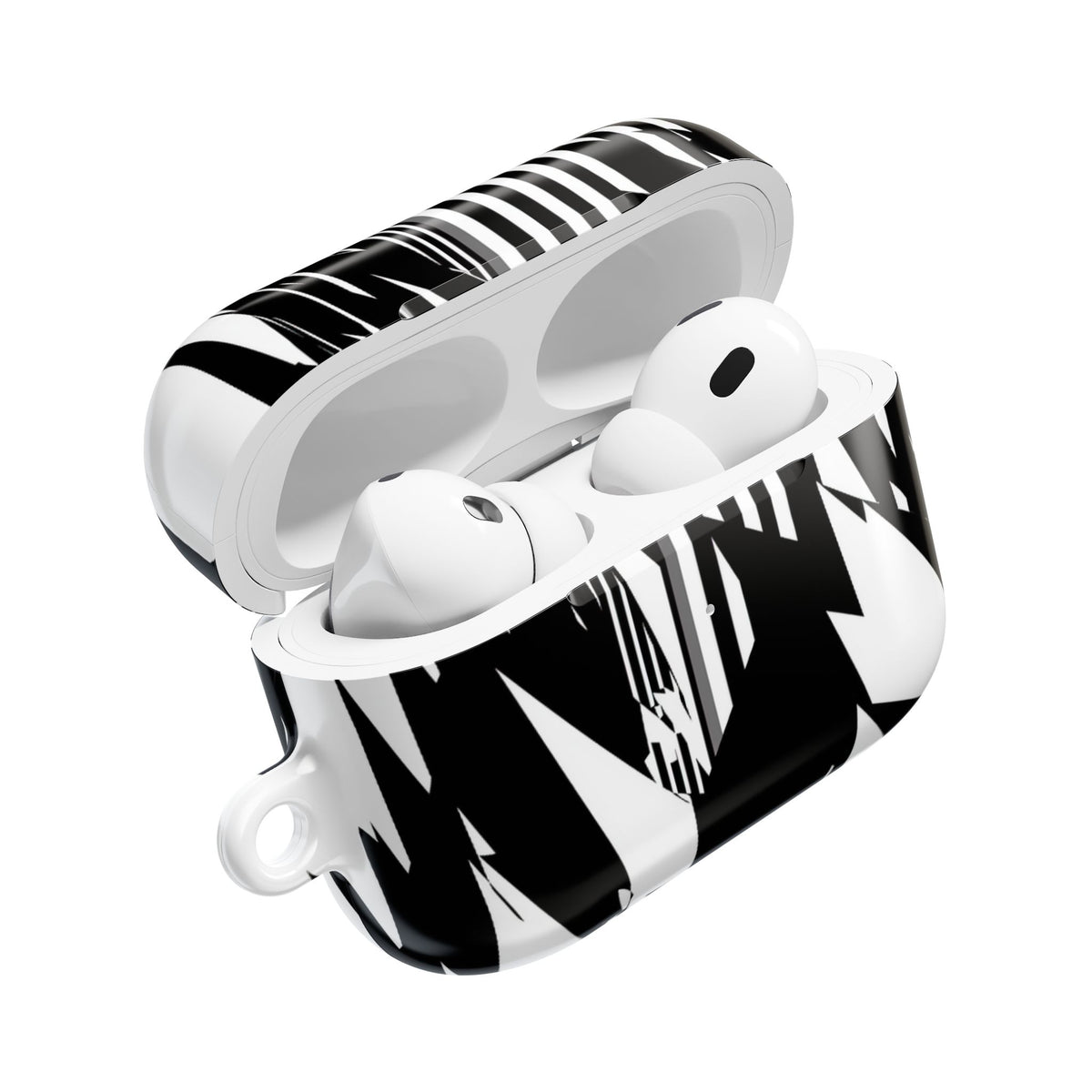 Orbital Spire · Hard Case for AirPods & AirPods Pro · Black