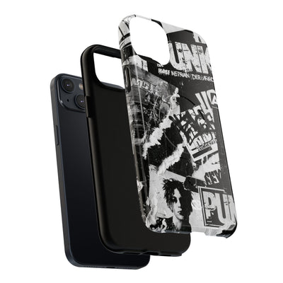 Underground Punk Collage · Tough 2.0 Magnetic Phone Case for iPhone · Black