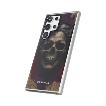 Gothic Skull Crown Samsung S23 Ultra Case - Soft