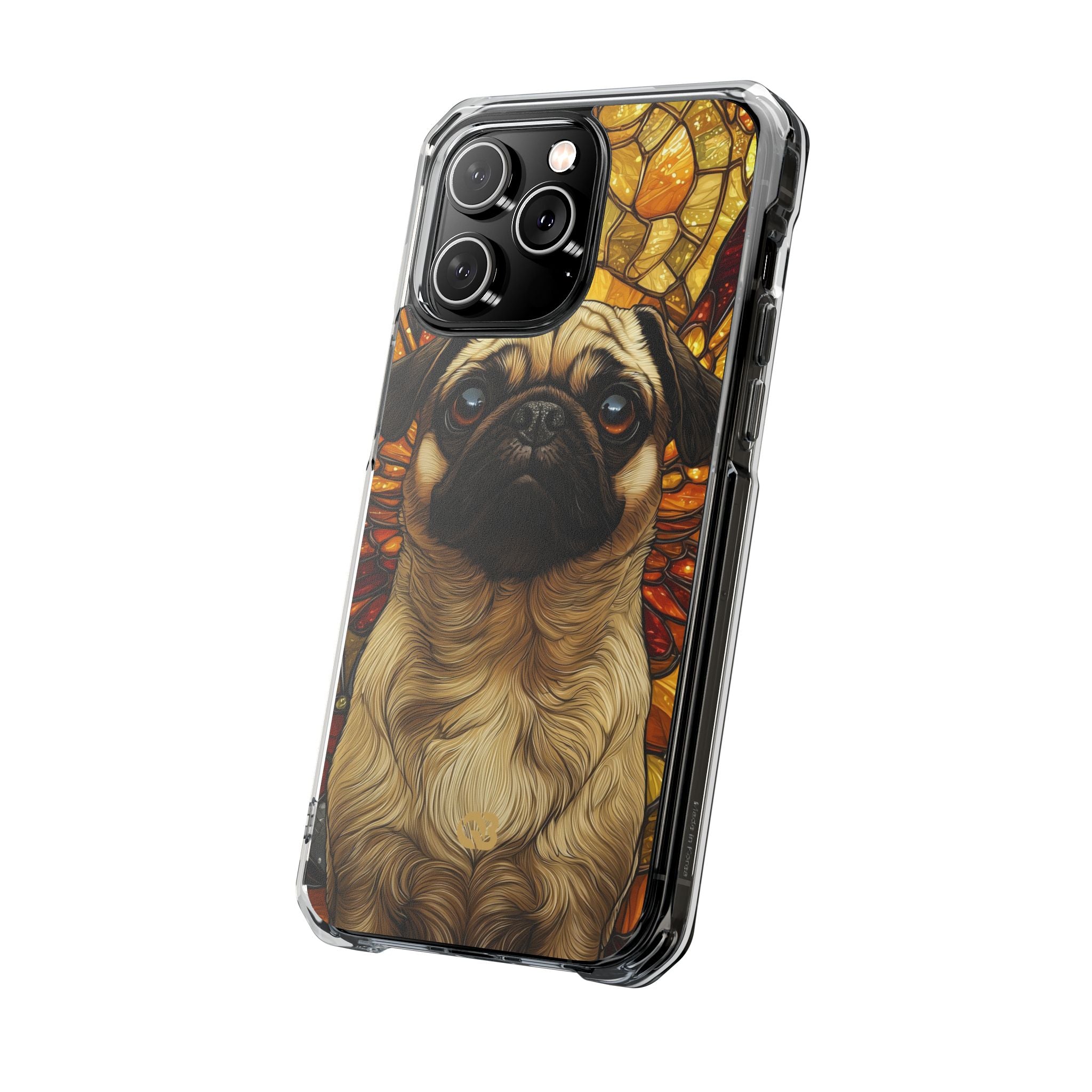Amber Pug Divinity · Impact Phone Case for iPhone · Magsafe