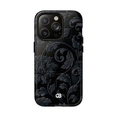 Obsidian Damask · Tough 2.0 Magnetic Phone Case for iPhone · Black