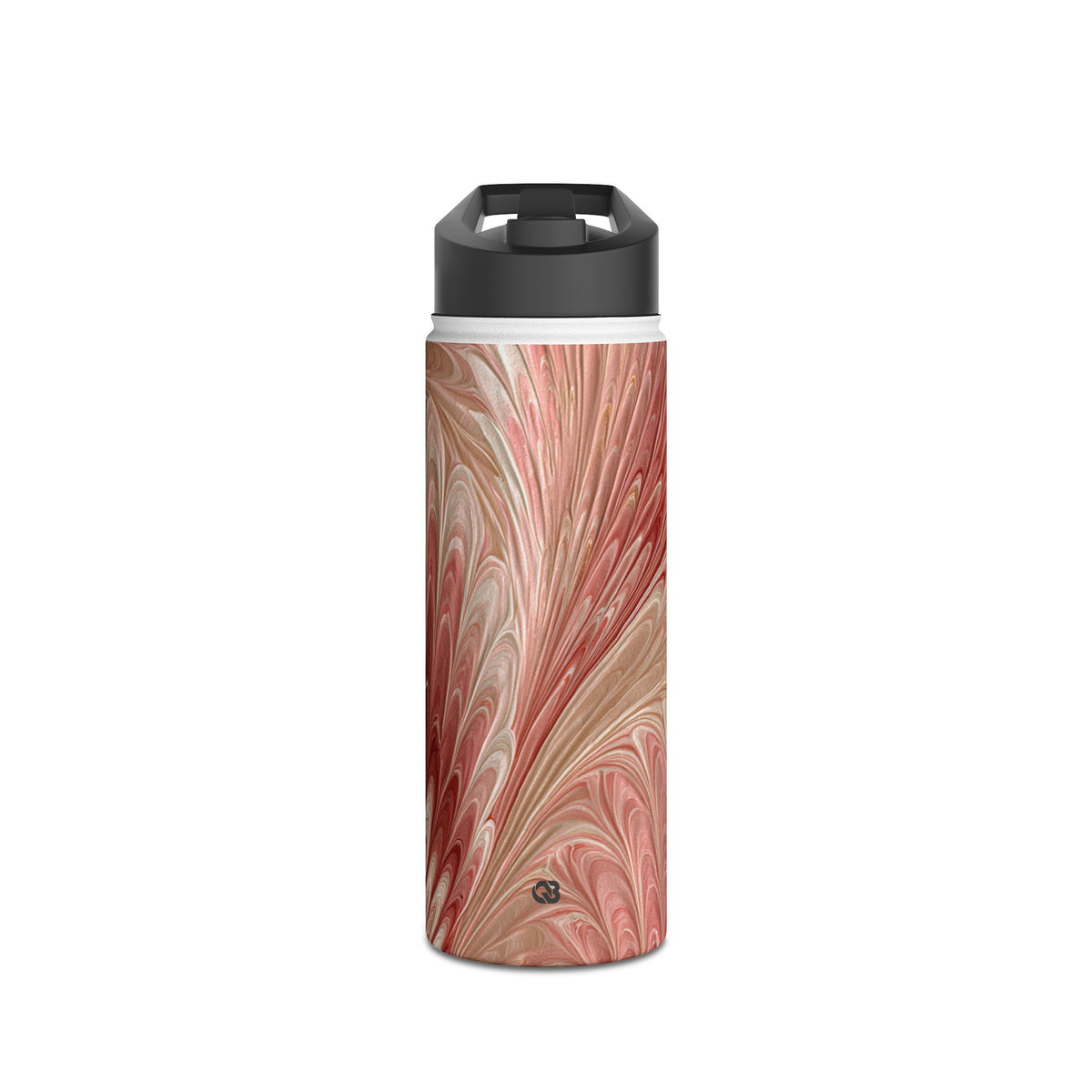 Blush Petal Plume · Insulated Water Bottle · Pink