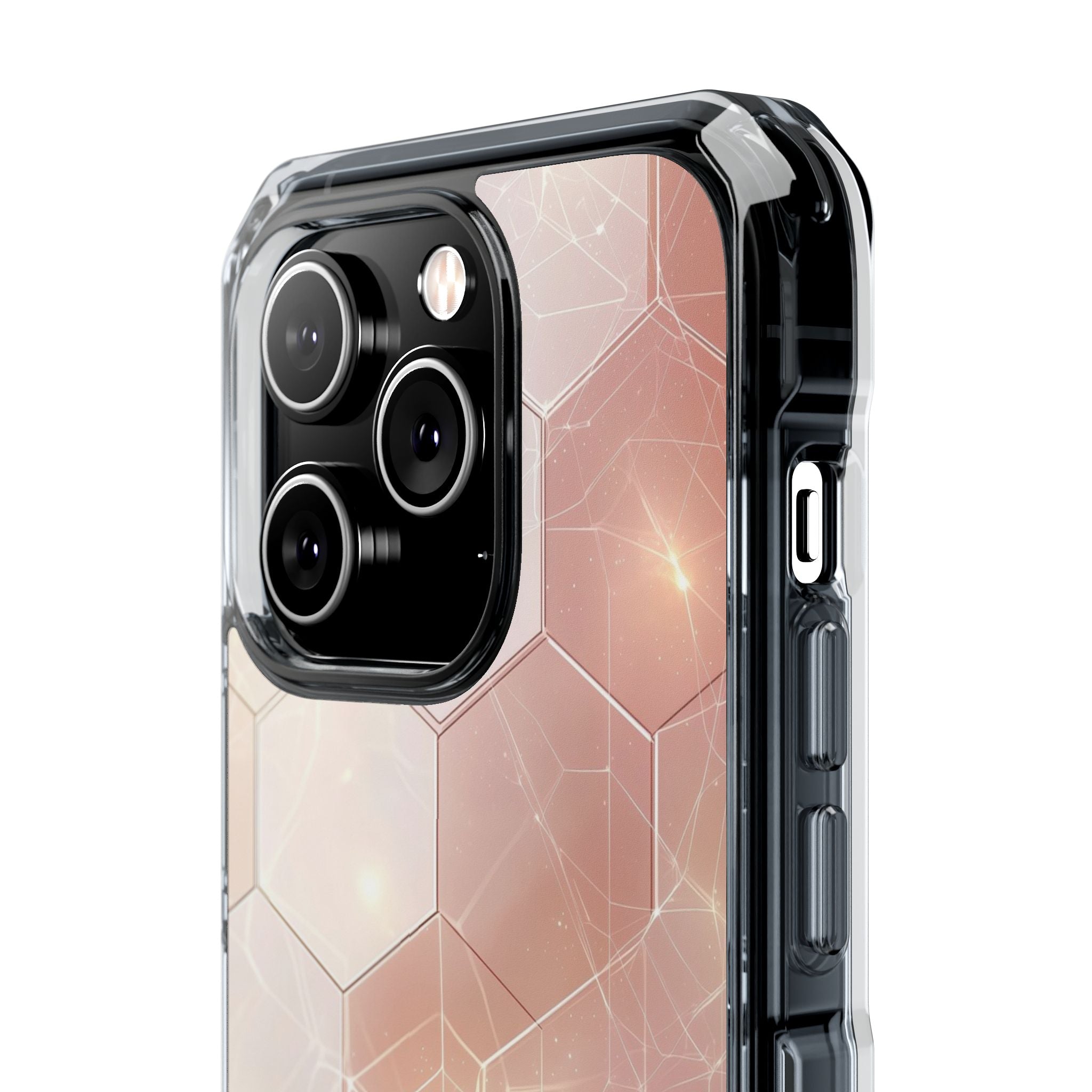 Honeycomb Glow iPhone 14 Pro Case - Impact