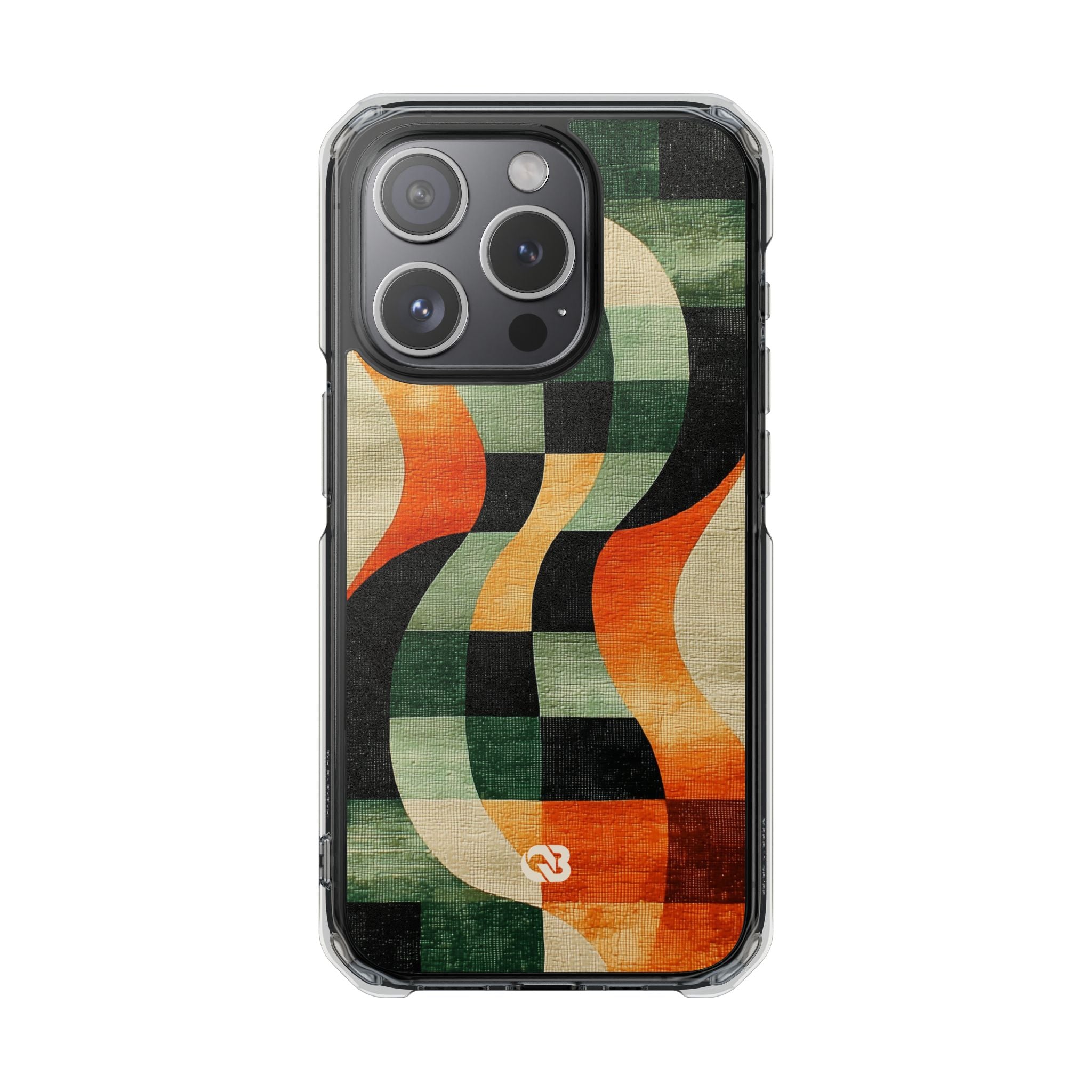 Burnt Orange Curve · Impact Handyhülle für iPhone · Magsafe