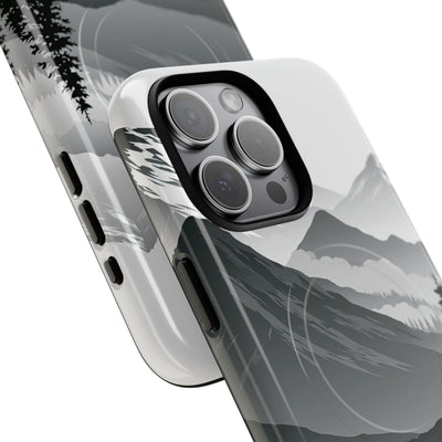 Grey Tough 2.0 Magsafe Phone Case for iPhone - Granite Ridge Mist