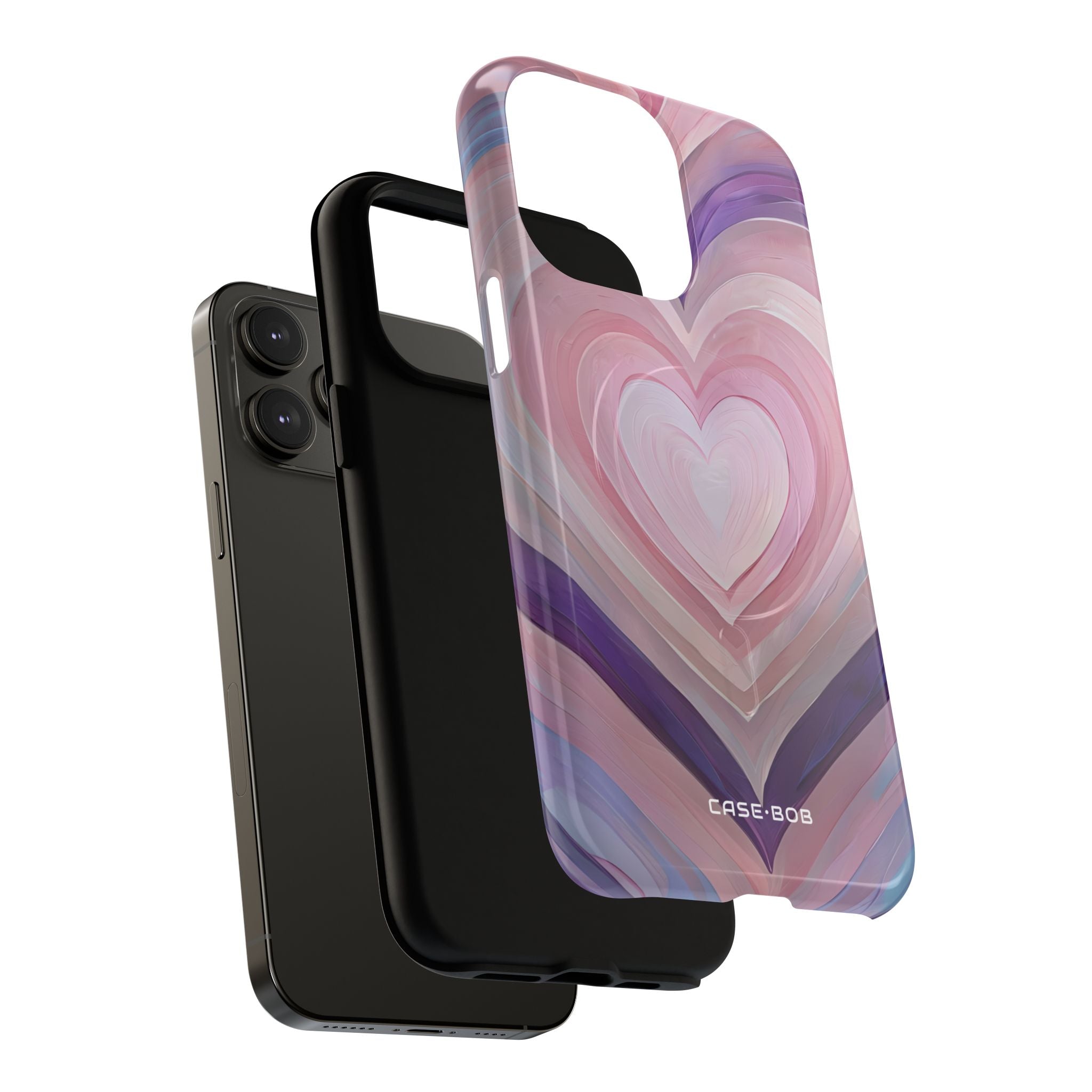 Radiant Heartbrush iPhone 14 Pro Max Case - Tough+