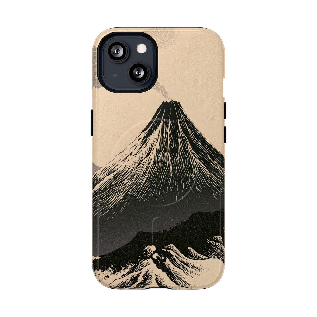 Fuji Summit · Tough 2.0 Magnetic Phone Case for iPhone · Beige