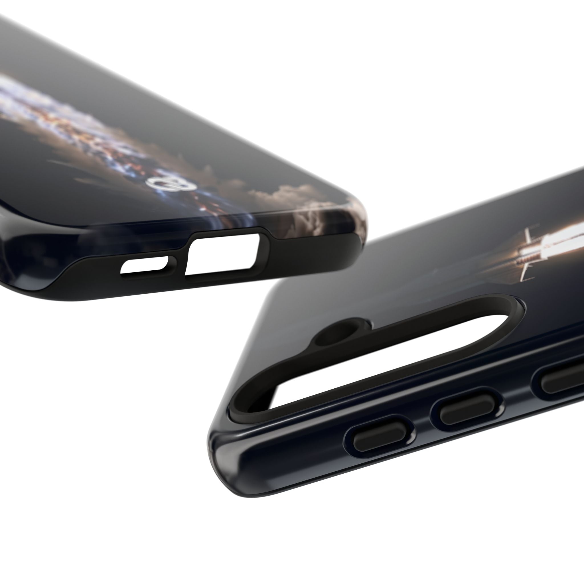 Obsidian Rocket Ascent · Tough Hoesje voor Samsung