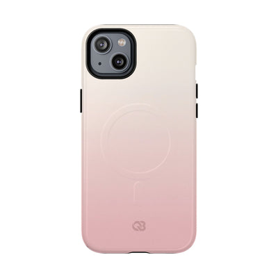 Pink Tough 2.0 Magsafe Phone Case for iPhone - Frosted Blush Horizon