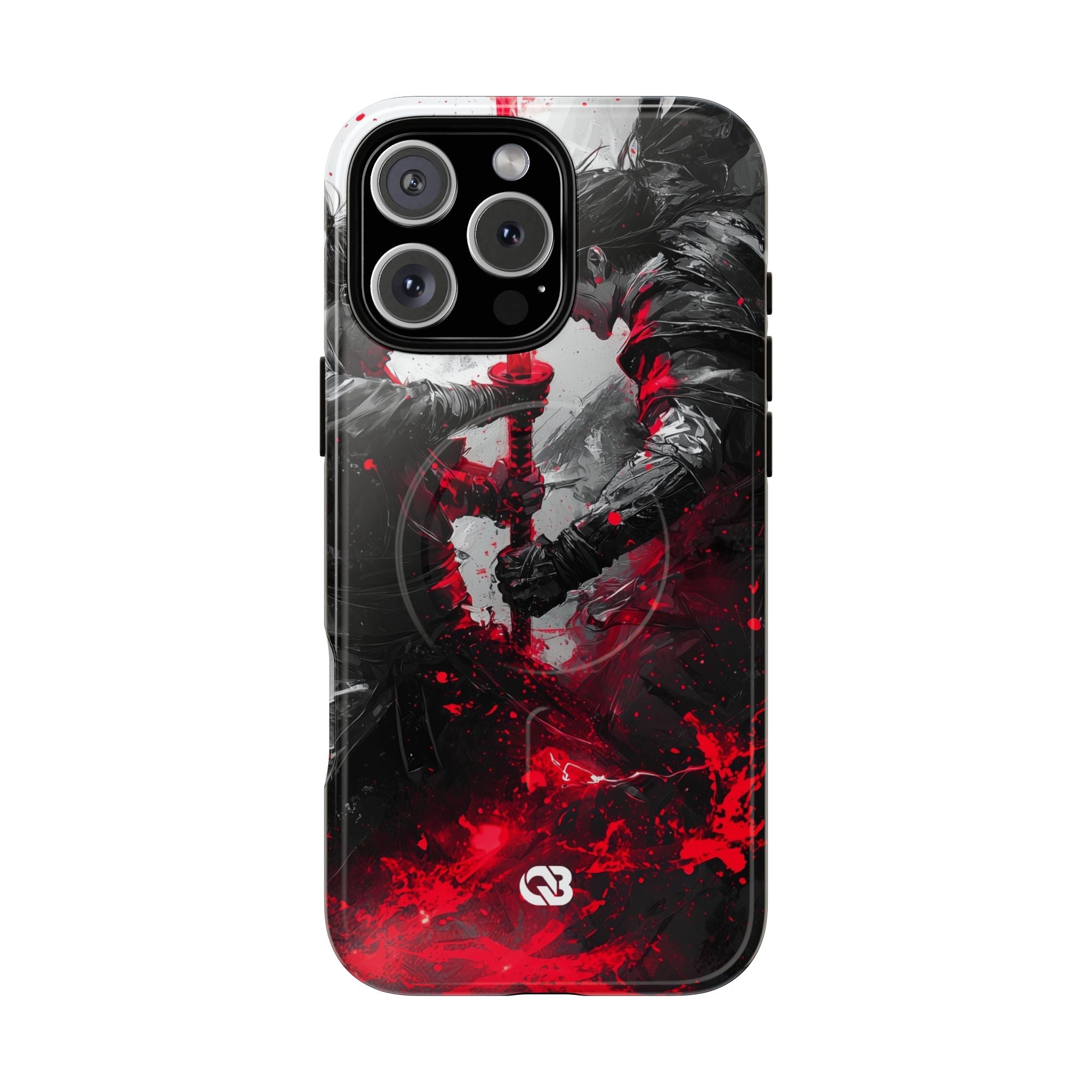 Shattered Crimson Duel · Tough+ Phone Case for iPhone · Magsafe