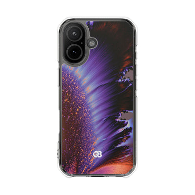 Ethereal Corona · Clear Impact Magnetic Phone Case for iPhone · Purple