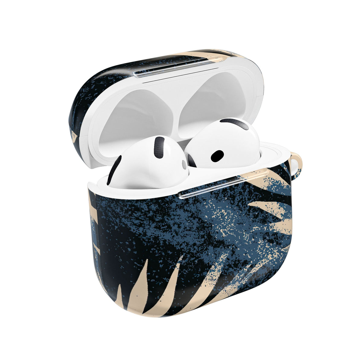 Indigo Palm Horizon · Hard Case for AirPods & AirPods Pro · Blue
