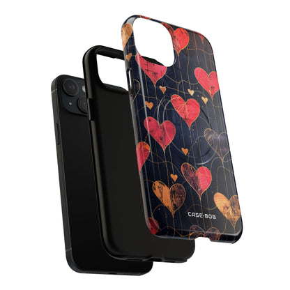 Golden Hearts Network iPhone 15 Plus Case - Tough+