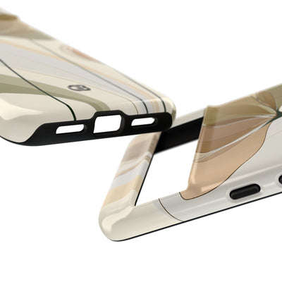 Translucent Petal Contour · Tough Phone Case for Pixel ·  Beige
