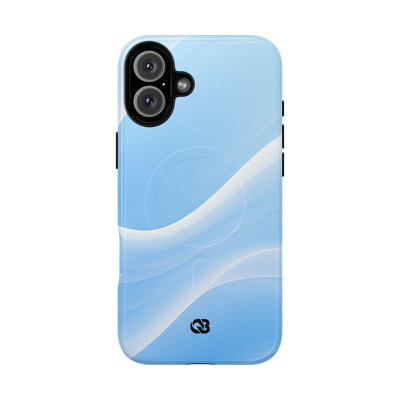 Blue Tough 2.0 Magsafe Phone Case for iPhone - Glacial Blue Silk