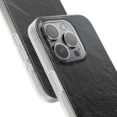 Black Lite Phone Case for iPhone - Raw Obsidian Slate