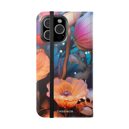 Glowing Petals - iPhone 16 Max Case - Wallet