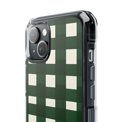 Hunter Green Rutig · Impact Mobilskal för iPhone · Magsafe