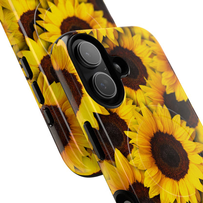Sunflower Glow iPhone 17 Case - Tough+ - CASE•BOB