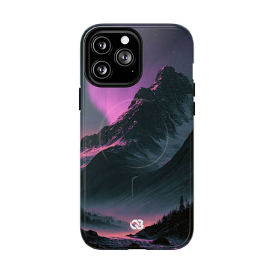 Arctic Aurora Summit · Tough 2.0 Magnetic Phone Case for iPhone · Black
