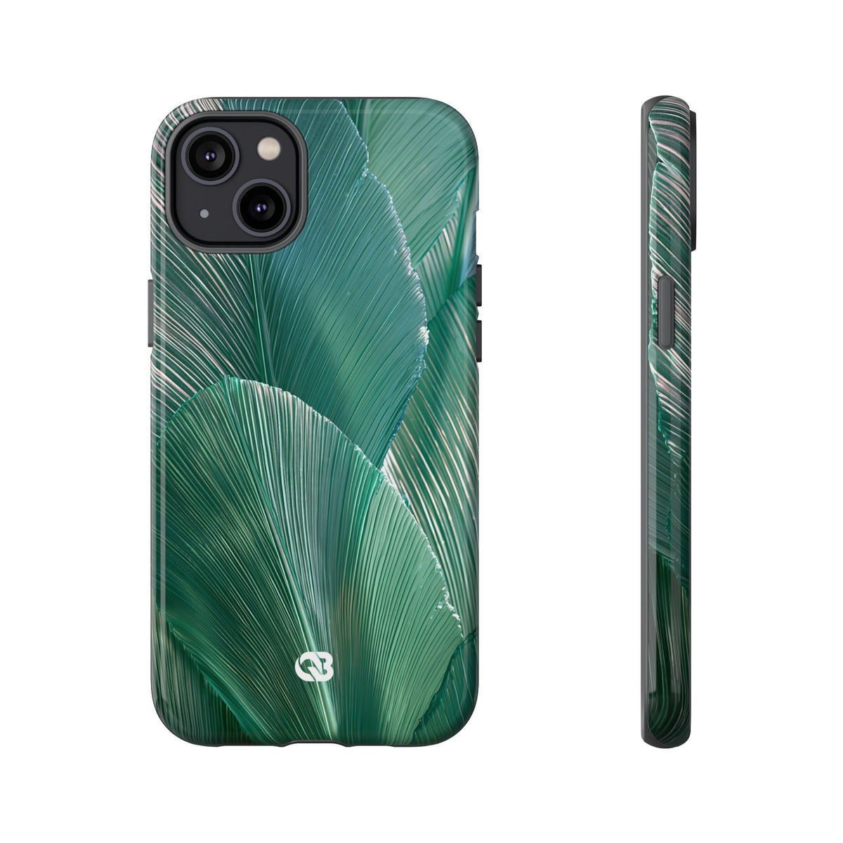Translucent Fan Palm · Tough Phone Case for iPhone · Teal