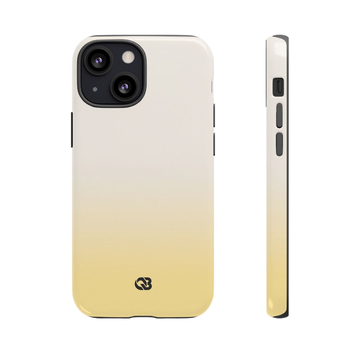 Solar Cream Ombre · Tough Phone Case for iPhone · Yellow