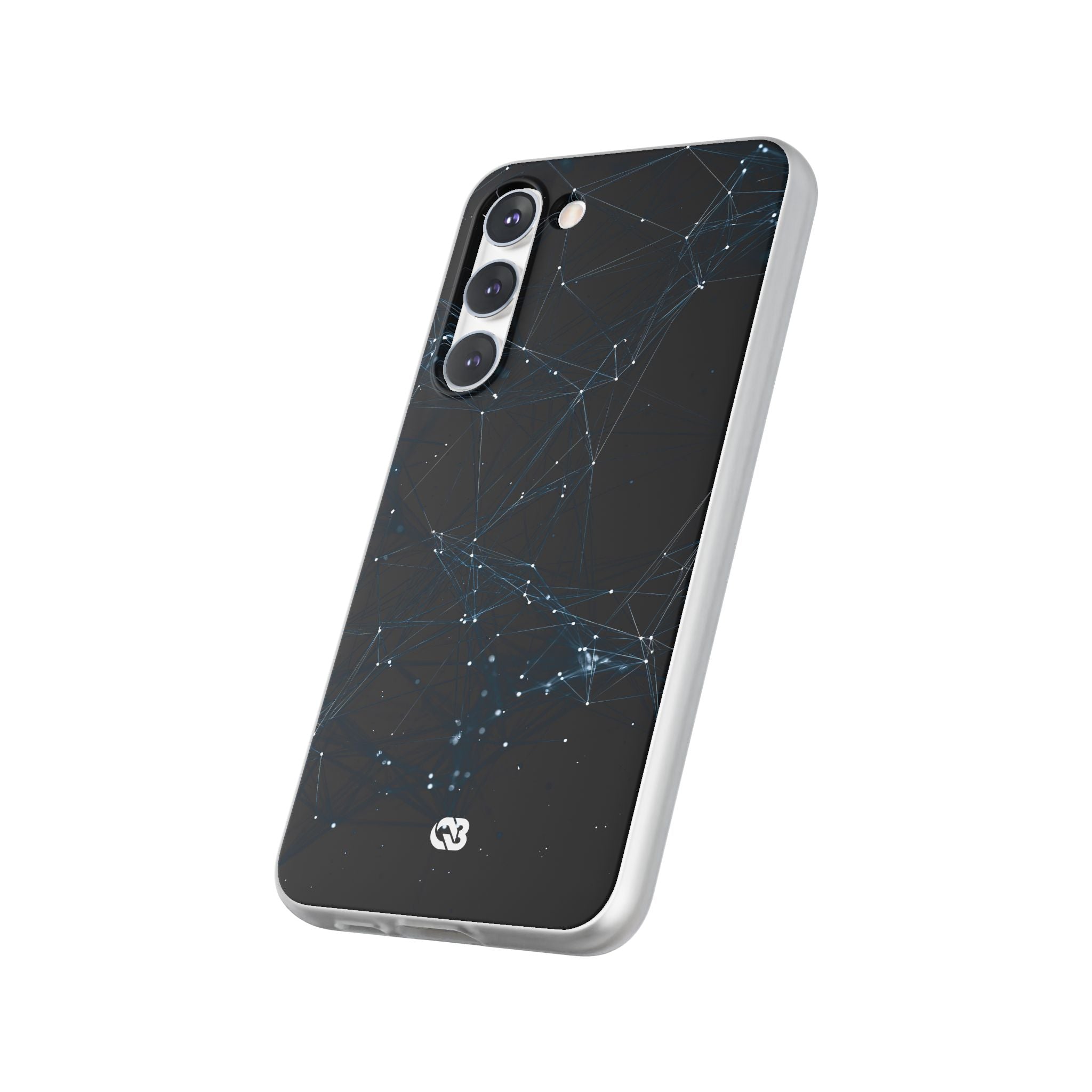 Black Lite Phone Case for Samsung - Arctic Neural Mesh